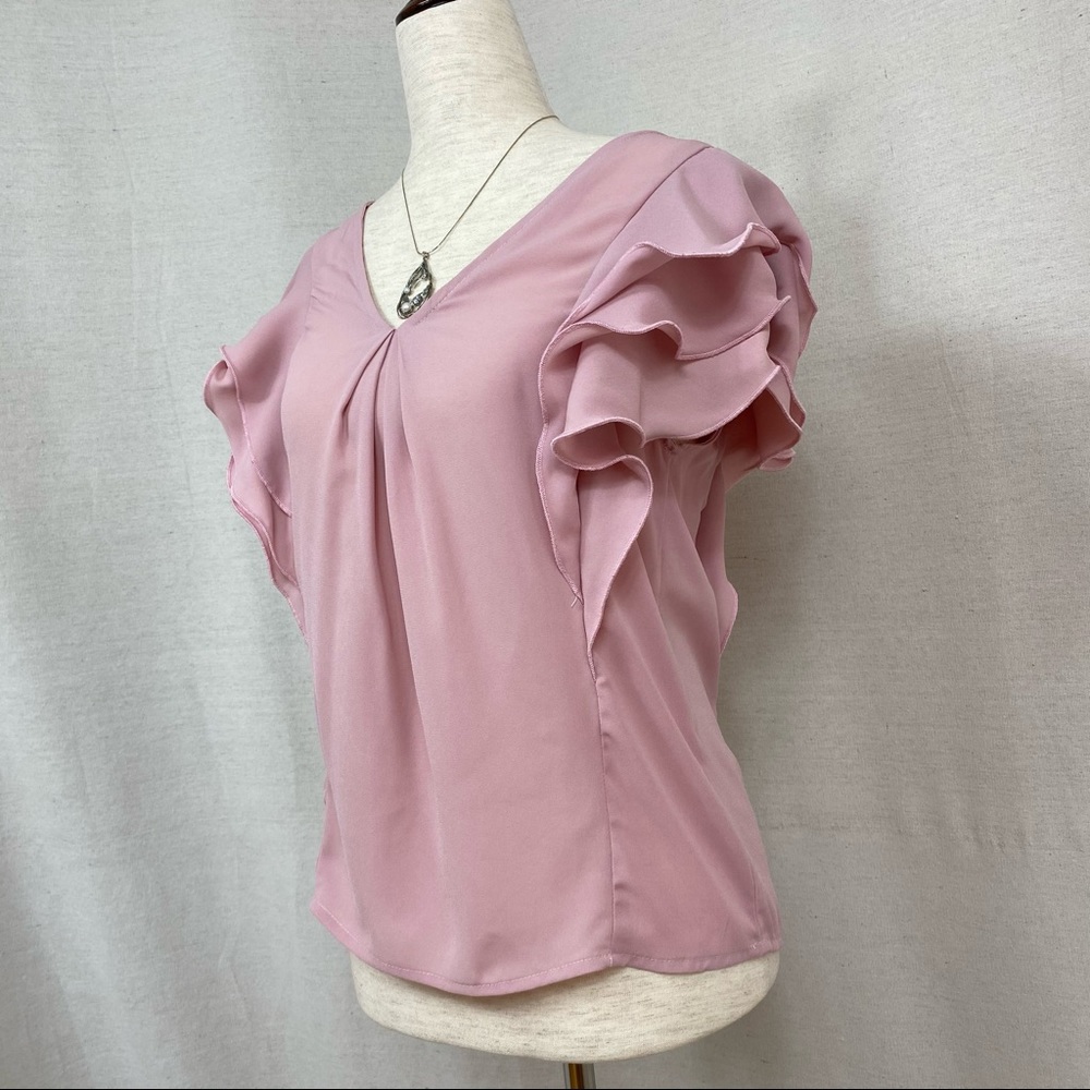 Love Letter Collection Ruffled Blouse - Picture 2 of 5